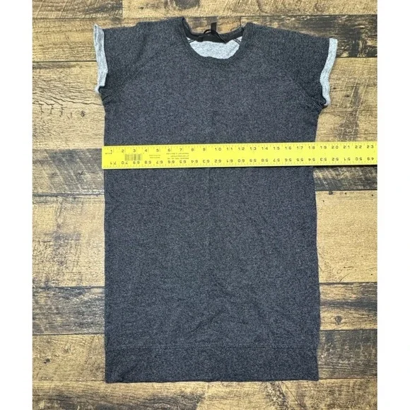 Pact Organic T Shirt Dress Womens Small Organic Cotton Sleeveless Gray - Picture 3 of 8